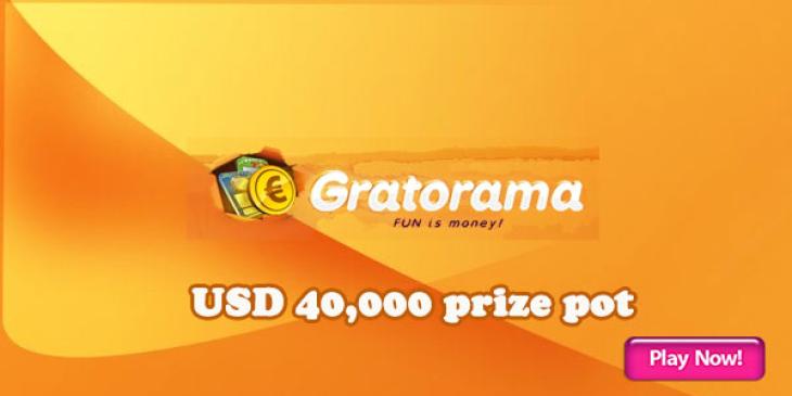 Win Your Share of Gratorama Casino’s GBP 40,000 Prize Pool