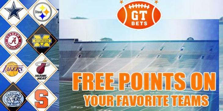 Join GTBets and Receive Free Points to Bet on Your Favorite Team