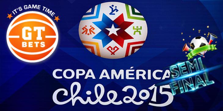 Wager on the Copa América Semi-final at GTbets Sportsbook