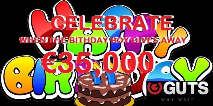 Win Share of GUTS Casino’s EUR 35,000 Prize Pot