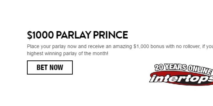 Enjoy the Best Parlay Promo at Intertops Sportsbook