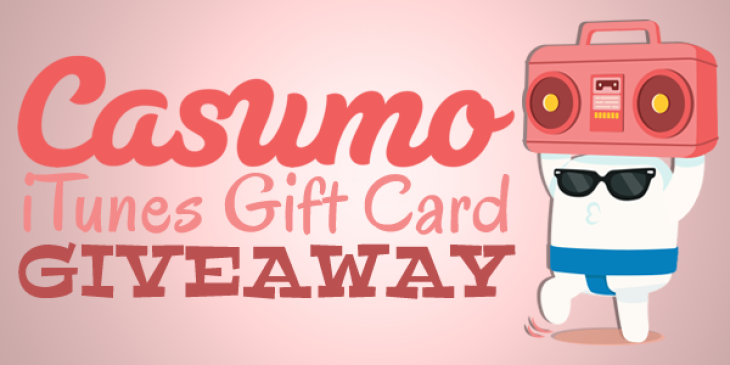 iTunes Gift Card Giveaway at Casumo