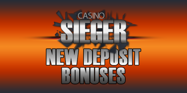 New, Limited Deposit Bonuses for Autumn at Casino Sieger