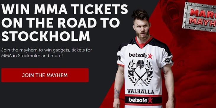 Win MMA Tickets With a Trip to Stockholm Thanks to Betsafe Sportsbook
