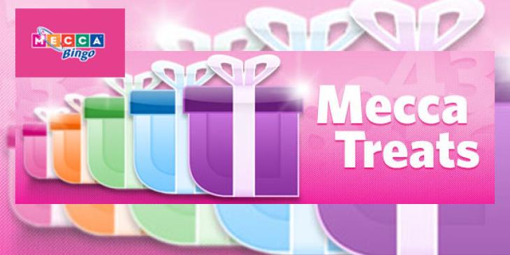 Mecca Bingo Truly Knows How to Treat Players and Presents 5 Mecca Treats Levels