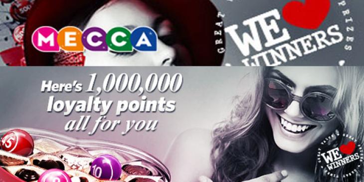 Mecca Bingo Loves You Millions and Shows it on February 14