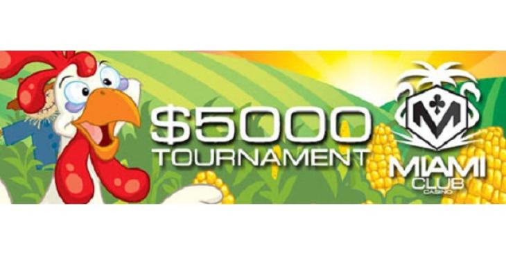 Miami Club Casino Launched $5,000 Tournament for January 2017