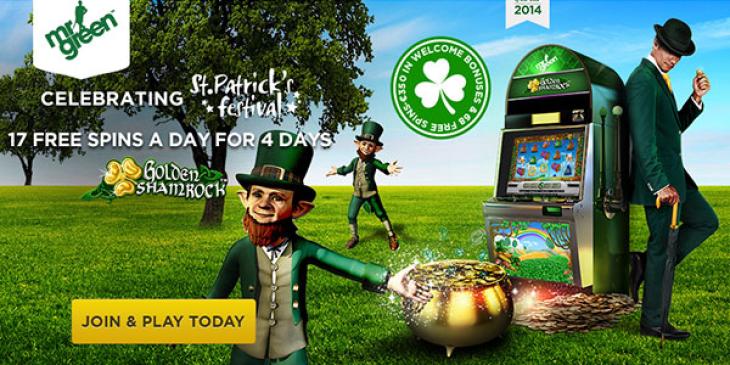 Earn 17 Free Spins for 4 Days With Your First Deposit at Mr. Green