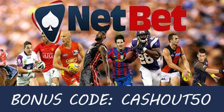 Use Your Online Betting Bonus Code to Grab Some Extra Cash up to €50 at NetBet Sportsbook!