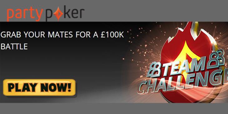 Win Your Share of Party Poker’s Prize Pot Which Could Reach GBP 100,000