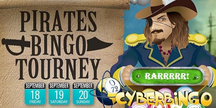 Win USD 1,000 with the Pirate Bingo Tourney at CyberBingo