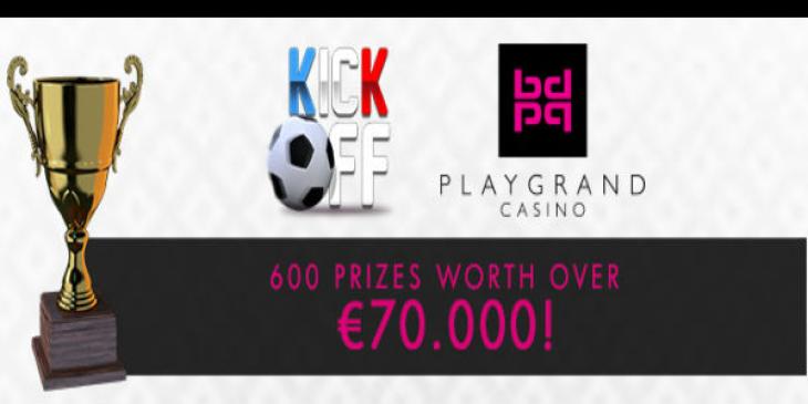 Play Grand Casino Football Promotions Offer Great Prizes