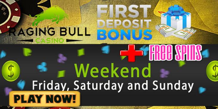 Join Raging Bull Casino Now and Get a USD 375 Bonus!