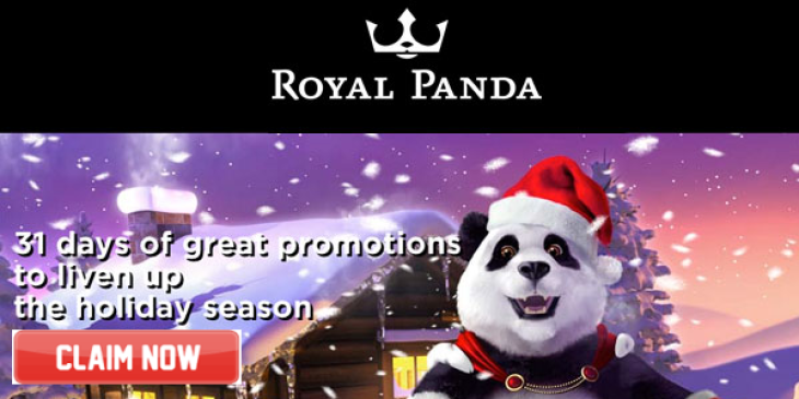 Redeem 31 Days of Promotions with the Royal Panda December Calendar