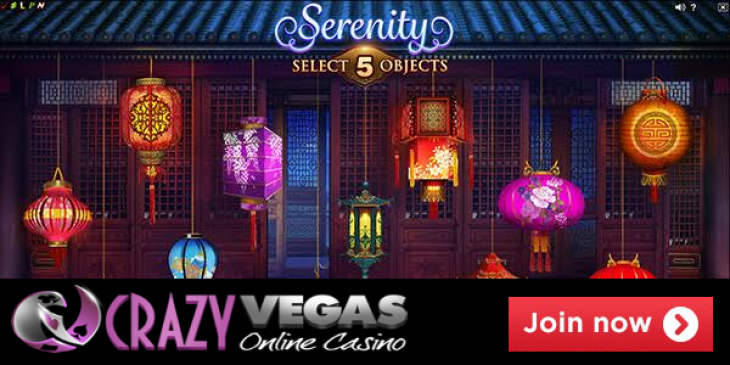 Visit the Garden of Serenity at Crazy Vegas Casino for Your Chance to Win up to €120,000