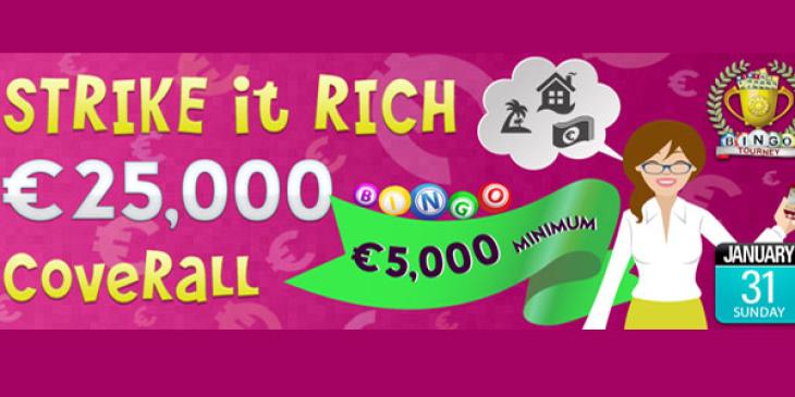 Play the $25,000 Saturday Big Bingo Event at Bingo Sky!