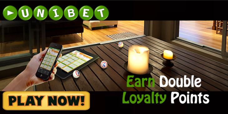Earn Double Points on Your Mobile at Unibet