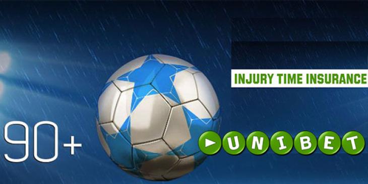 Injury Time Insurance Applies Again and Gives Unibet Players Up To EUR 100