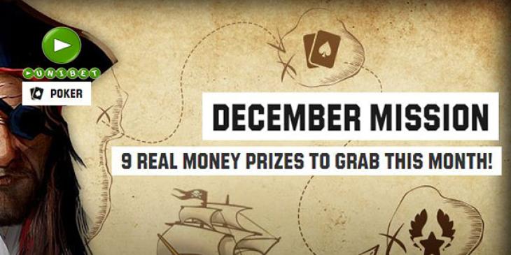 Unibet Poker has Prepared a Great December Mission just for you