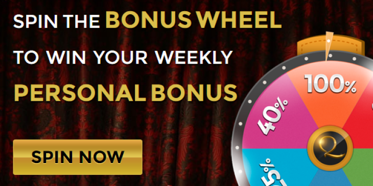 Spin the Online Fortune Wheel for a Huge Casino Bonus