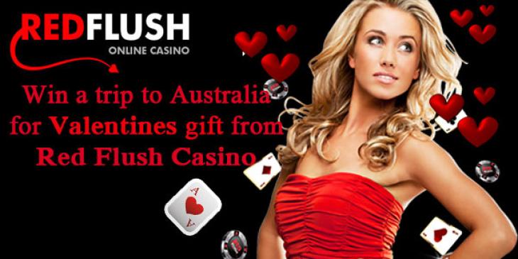 Score Big Time When You Play On Red Flush Casino This Valentine’s