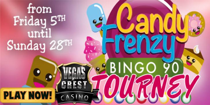 Win Awesome Prizes at Vegas Crest Casino’s Candy Frenzy Tourney