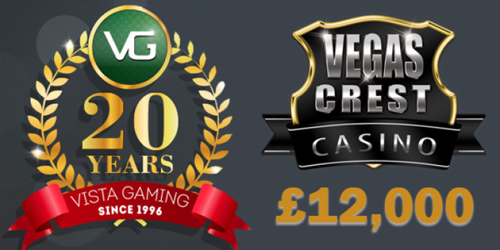 Collect a Vegas Crest Casino Cash Prize