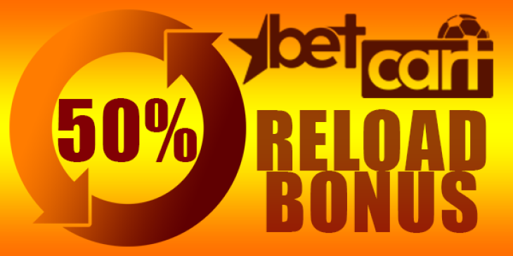 Don’t Miss the Weekend Reload Bonus at Betcart Casino
