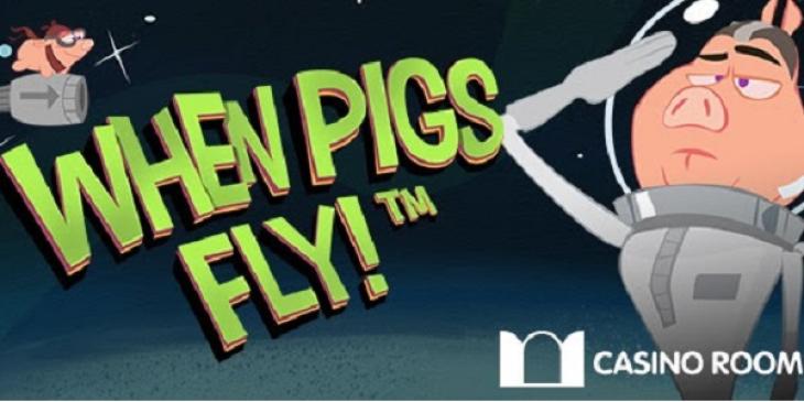 New Game Free Spins Promo for Casino Room’s “When Pigs Fly” Slot