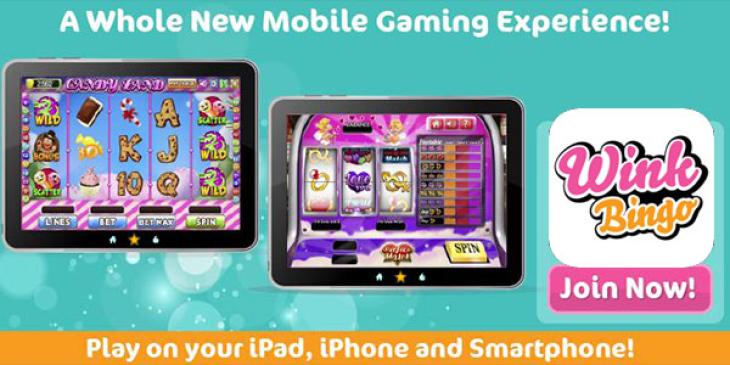Go Mobile with Wink Bingo and Win Up To GBP 1,000 On Top of 200% Welcome Bonus