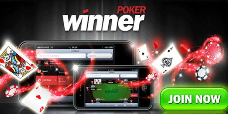 Winner Poker Mobile App Welcomes Players with Up To EUR 1,500