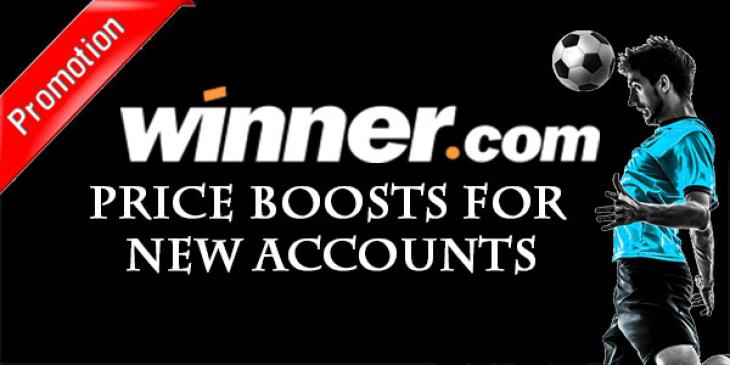 Price Boosts for New Accounts at Winner Sportsbook