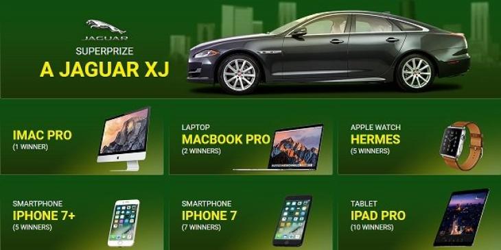 Bet on Wimbledon at 1xBET Sportsbook to Win a Jaguar XJ!