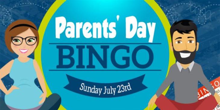 Play Bingo on Parent’s Day at Cyber Bingo and Earn Some Huge Cash Prizes!