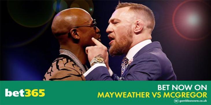 Bet365 is Offering Some Great Odds on the May-Mac Fight Next Week!