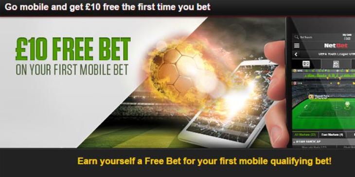 Earn a Free Sports Bet On Your Phone With NetBet Sportsbook!