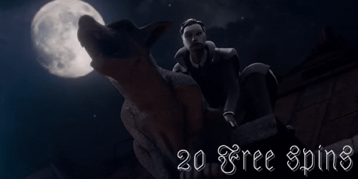 Collect 20 Phantom of the Opera Free Spins at Casino Room