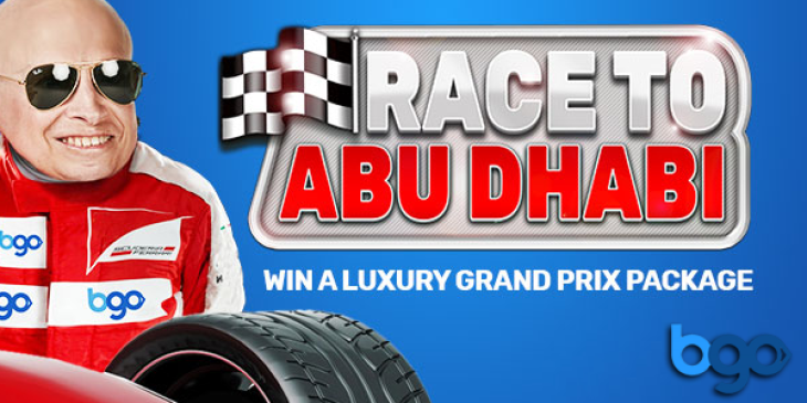 Win F1 Abu Dhabi Tickets at bgo Casino