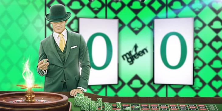 Collect Some Live Roulette Bonus Cash at Mr Green Casino