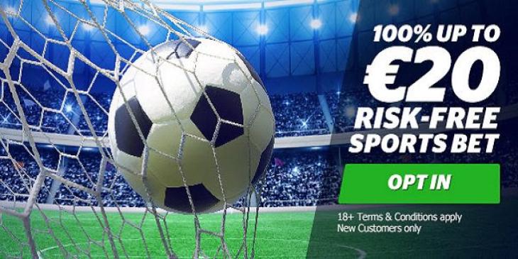Claim Risk Free Champions League Betting up to €20 at 10Bet Casino