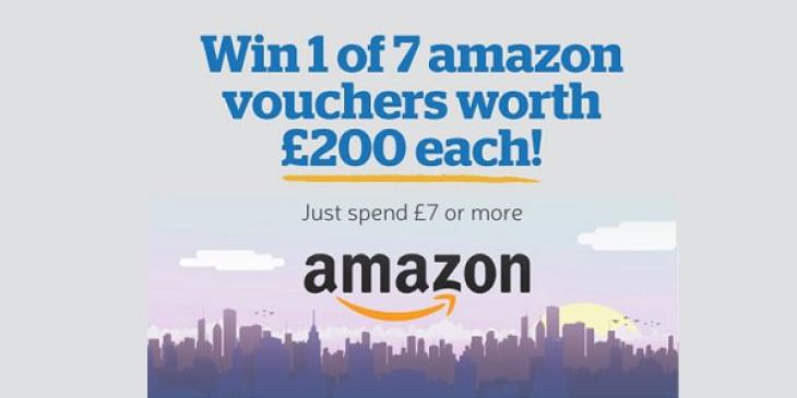 Join The Health Lottery and Enjoy New Giveaway Promos Every Day: Win Amazon Vouchers Today