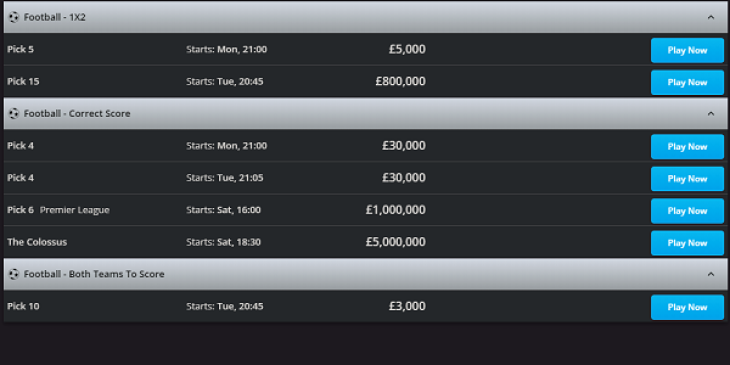 Football Jackpot Prizes at Big Bet World Sportsbook Pay Out Millions of Pounds!