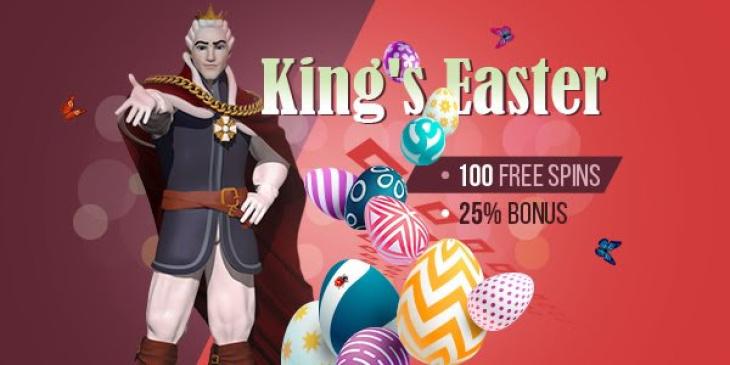 Casino Easter Promotions Offer Free Spins and Match Bonuses at King Billy Casino