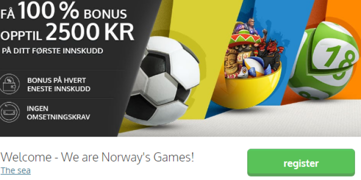 Claim KR 2,500 Thanks to NorgesSpiel Casino’s Deposit Bonus No Wagering Requirements Offers