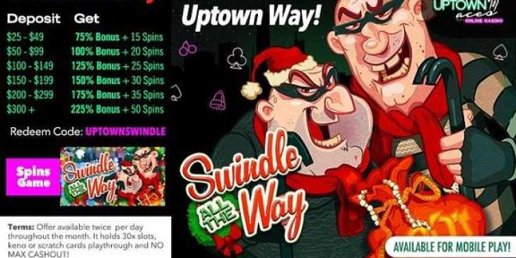 Uptown Aces Casino Wishes Merry Christmas with a Daily Deposit Promotion