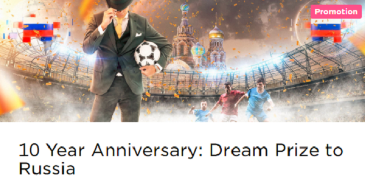 Play at Mr Green Casino and Win a Trip to Russia 2018!