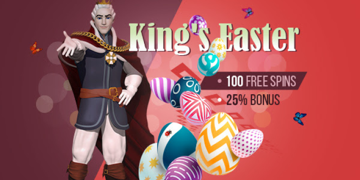 Collect Easter Eggs Slot Free Spins at King Billy Casino