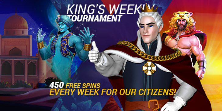 Win Free Spin on the King Billy Casino Tournament