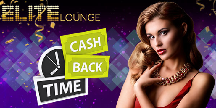 Play in the Elite Lounge at 888casino and Receive a Daily Cashback Bonus