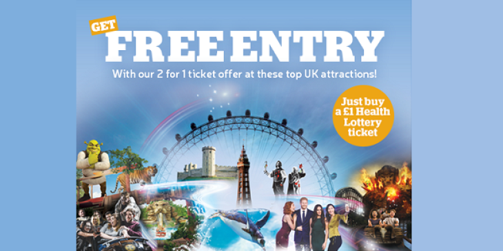 Win Thorpe Park Tickets with The Health Lottery!